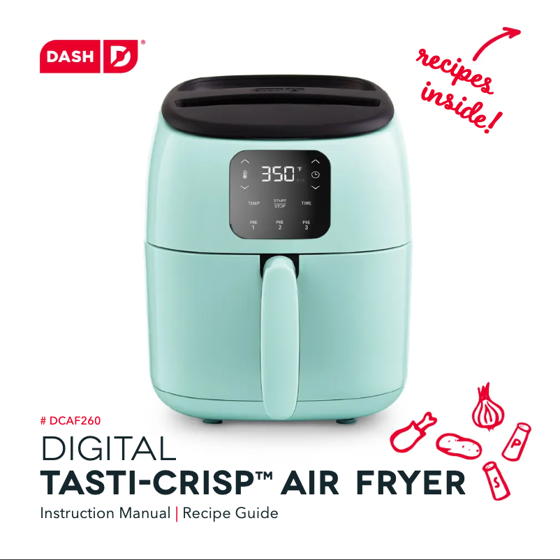 Página nº 1 - Manual de usuario Dash Digital Tasti-Crisp DCAF260GBAQ02