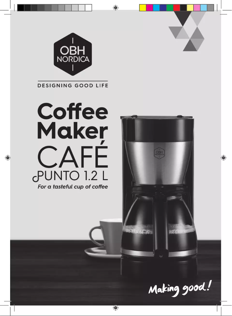 Página nº 1 - Manual de usuario OBH Nordica Cafe Punto 2318