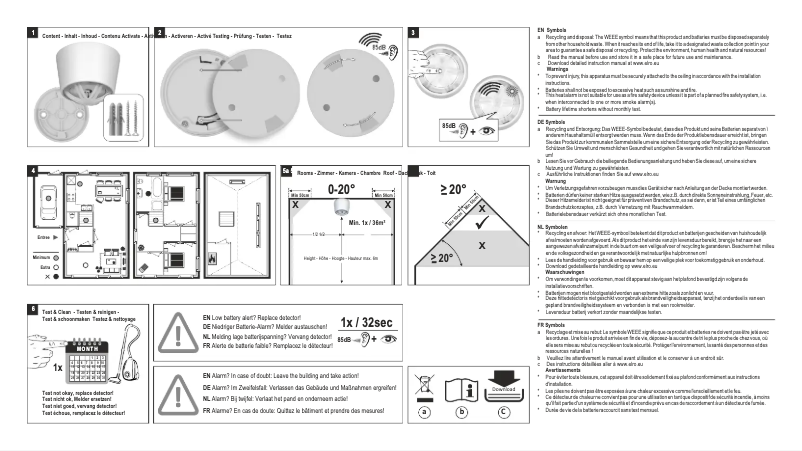 Página nº 1 - Manual de usuario Elro FH7210