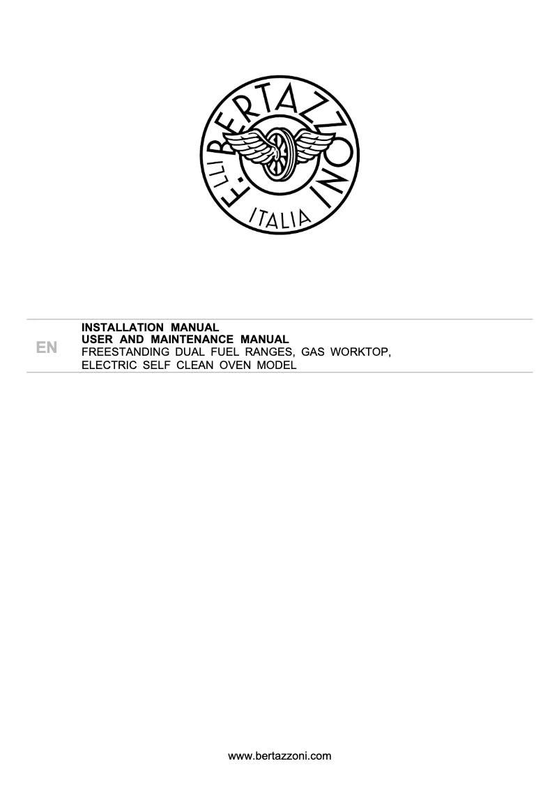 Imagen de la primera página del manual del dispositivo HER486BTFEPAVT