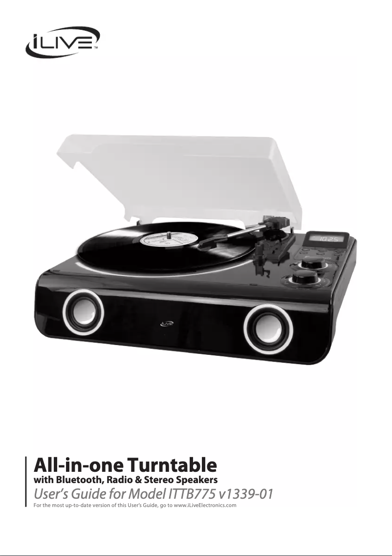 Página nº 1 - Manual de usuario iLive ITTB775B