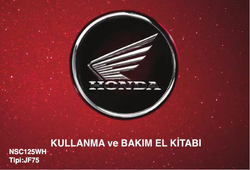 Página 1 del manual Manual de usuario Honda Activa 125 (2017)