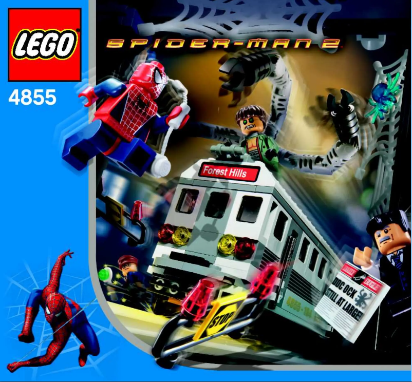 Página 1 del manual Manual de usuario Lego Spider-Man's Train Rescue