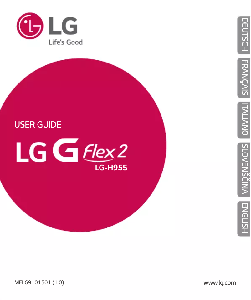 Página 1 del manual Manual de usuario LG G Flex 2