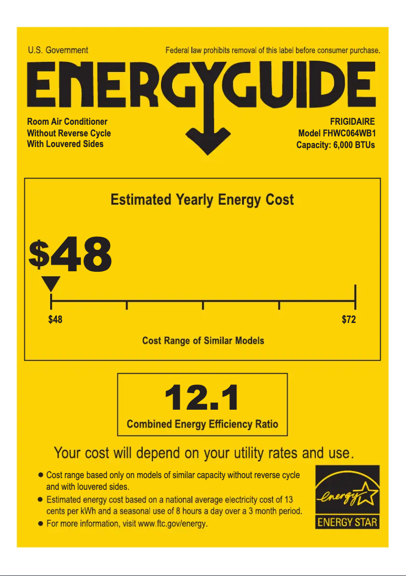 Imagen de la primera página del manual del dispositivo FHWC064WB1