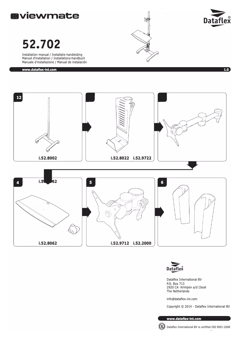Página 1 del manual Manual de usuario Dataflex ViewMate 702