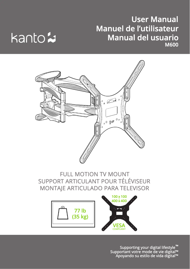 Página nº 1 - Manual de usuario Kanto M600