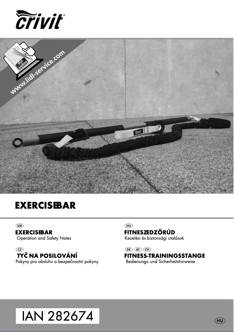 Página 1 del manual Manual de usuario Crivit IAN 282674