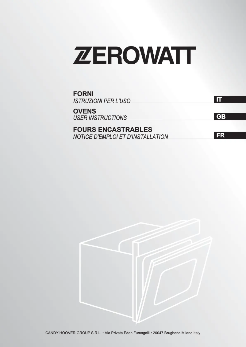 Página nº 1 - Manual de usuario Zerowatt ZFFS200NX
