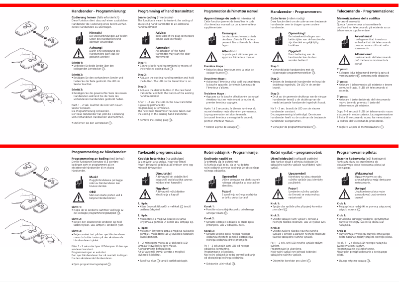 Imagen de la primera página del manual del dispositivo Digital 304