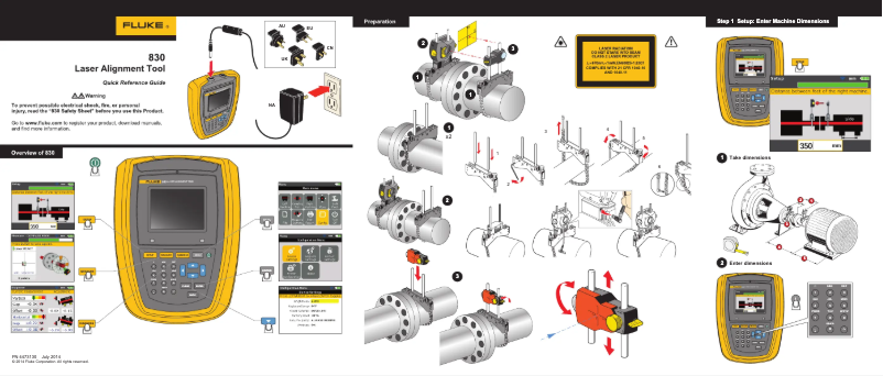 Imagen de la primera página del manual del dispositivo 830
