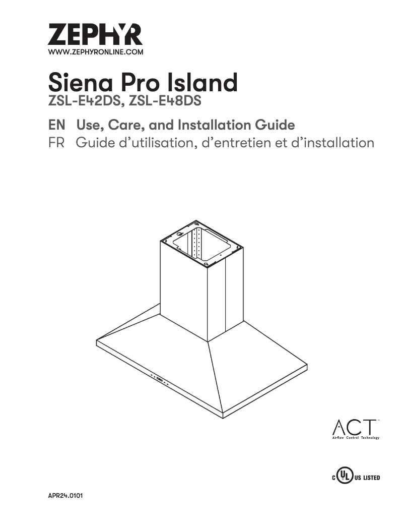 Imagen de la primera página del manual del dispositivo ZSL-E48DS