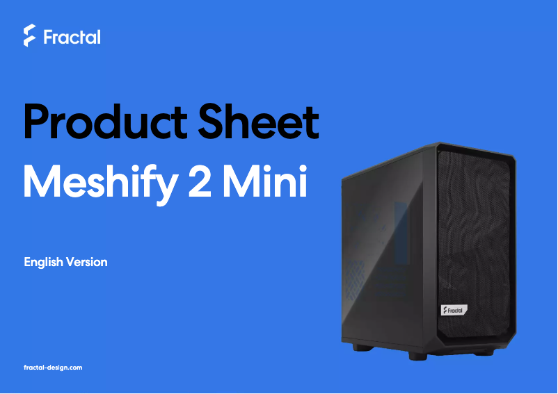 Imagen de la primera página del manual del dispositivo Meshify 2 Mini