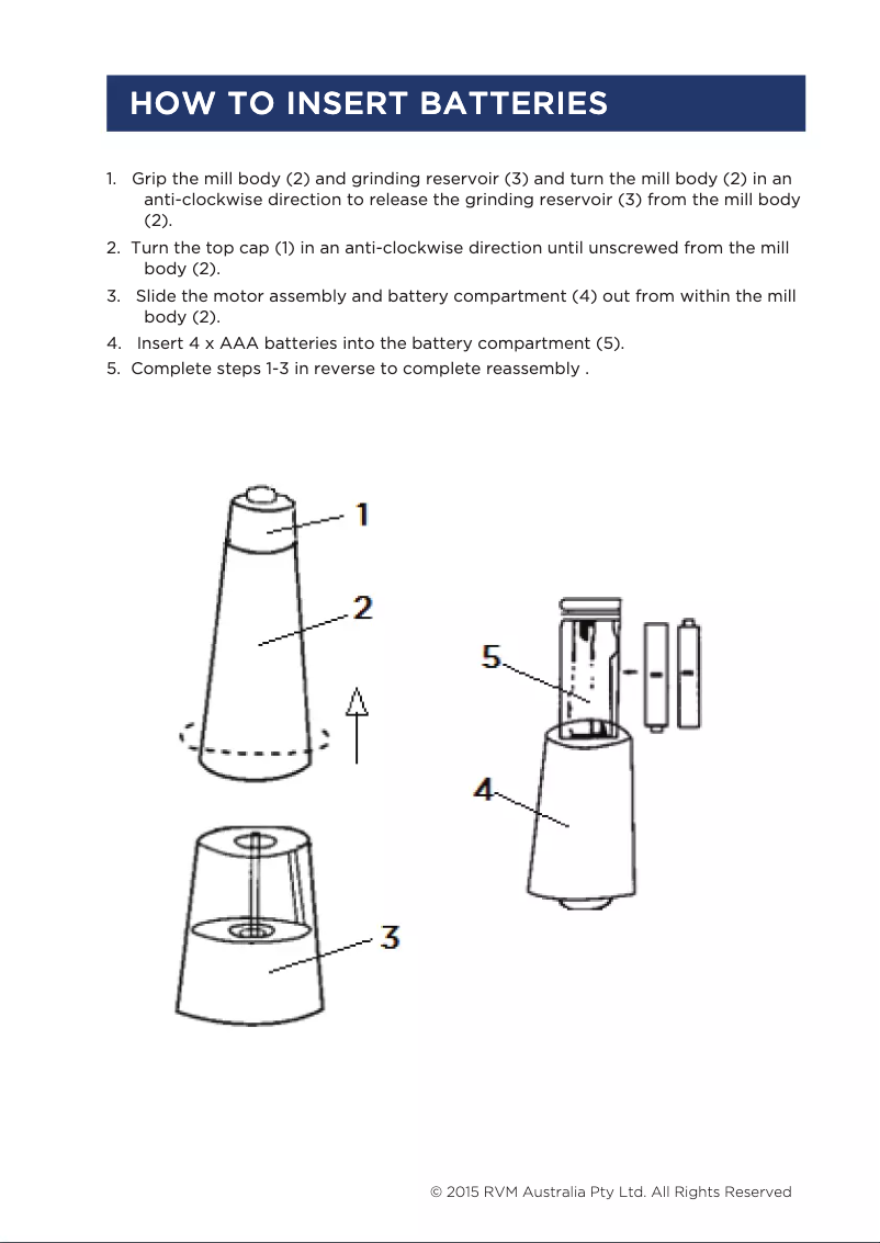 Página 1 del manual Manual de usuario Westinghouse WHSPMSET02
