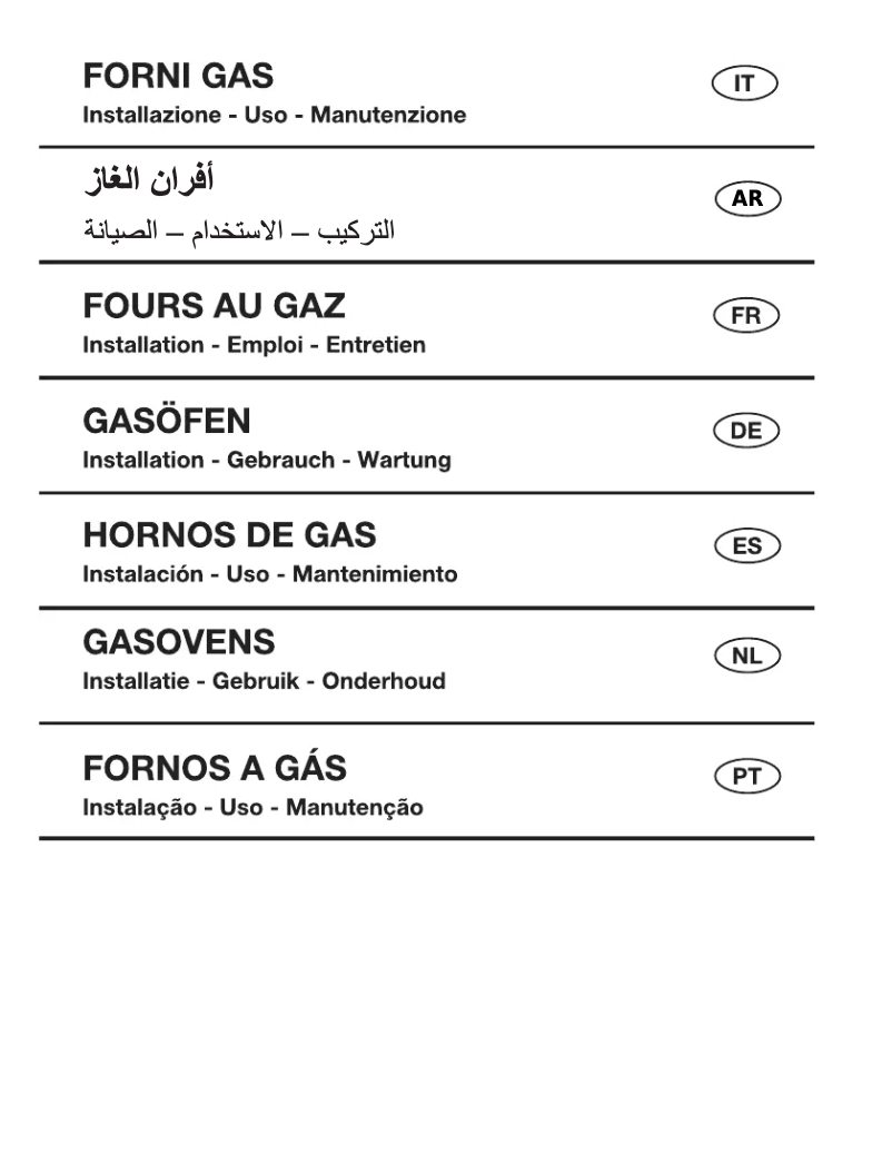 Imagen de la primera página del manual del dispositivo CGGGF3