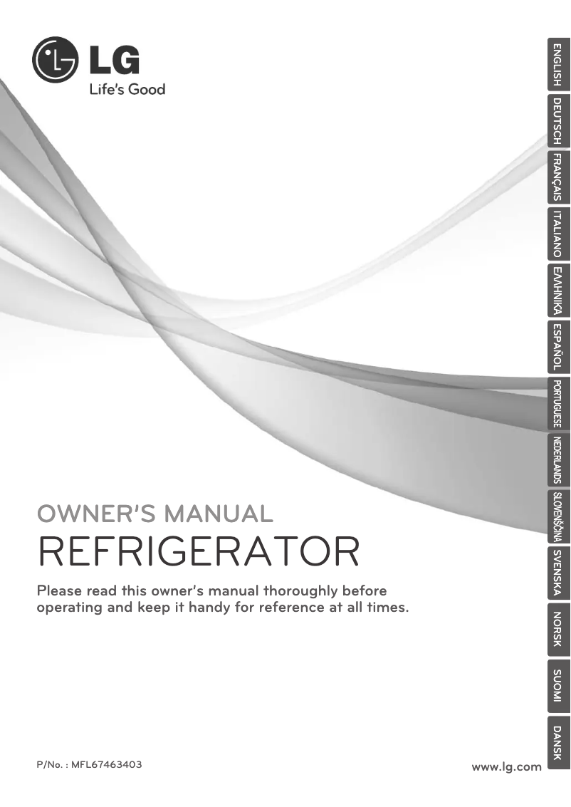 Imagen de la primera página del manual del dispositivo GL5241AVAZ