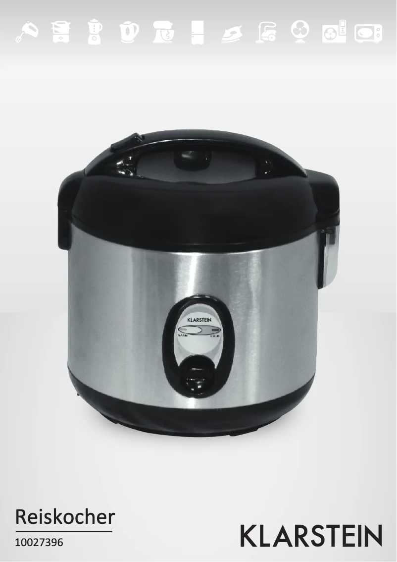 Página 1 del manual Manual de usuario Klarstein Sapporo