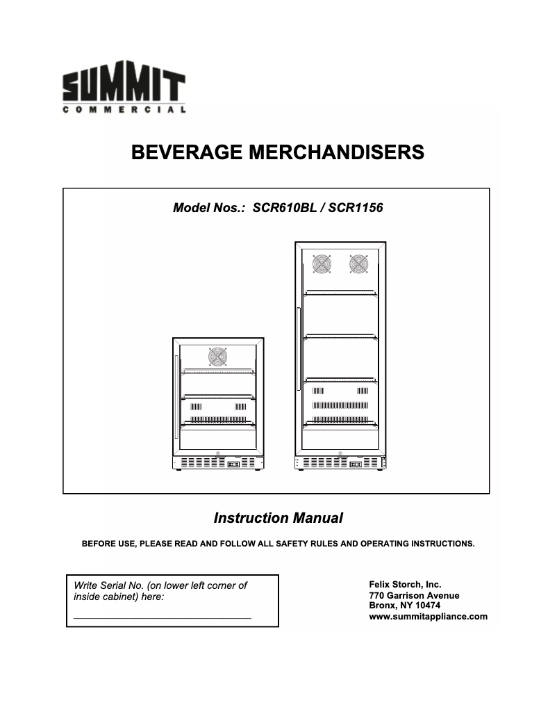 Imagen de la primera página del manual del dispositivo SCR1156