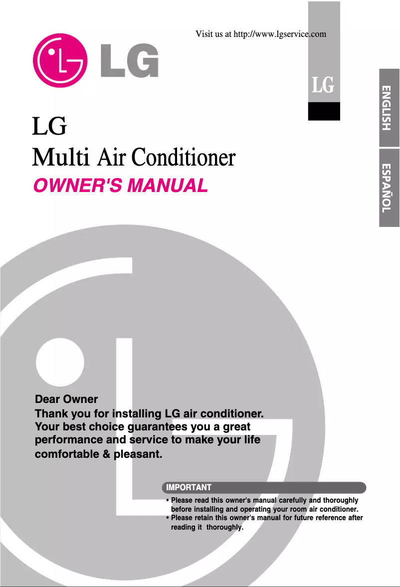 Imagen de la primera página del manual del dispositivo TMNH186D8R0