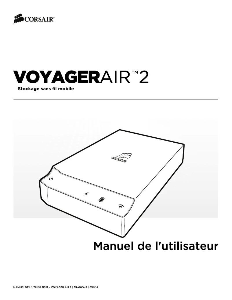 Imagen de la primera página del manual del dispositivo Voyager Air 2