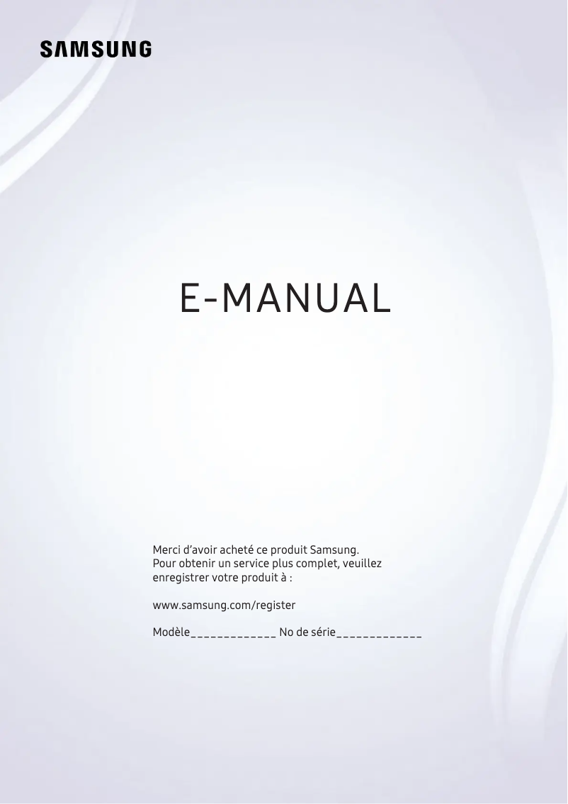 Página 1 del manual Manual de usuario Samsung UN55K6250AF