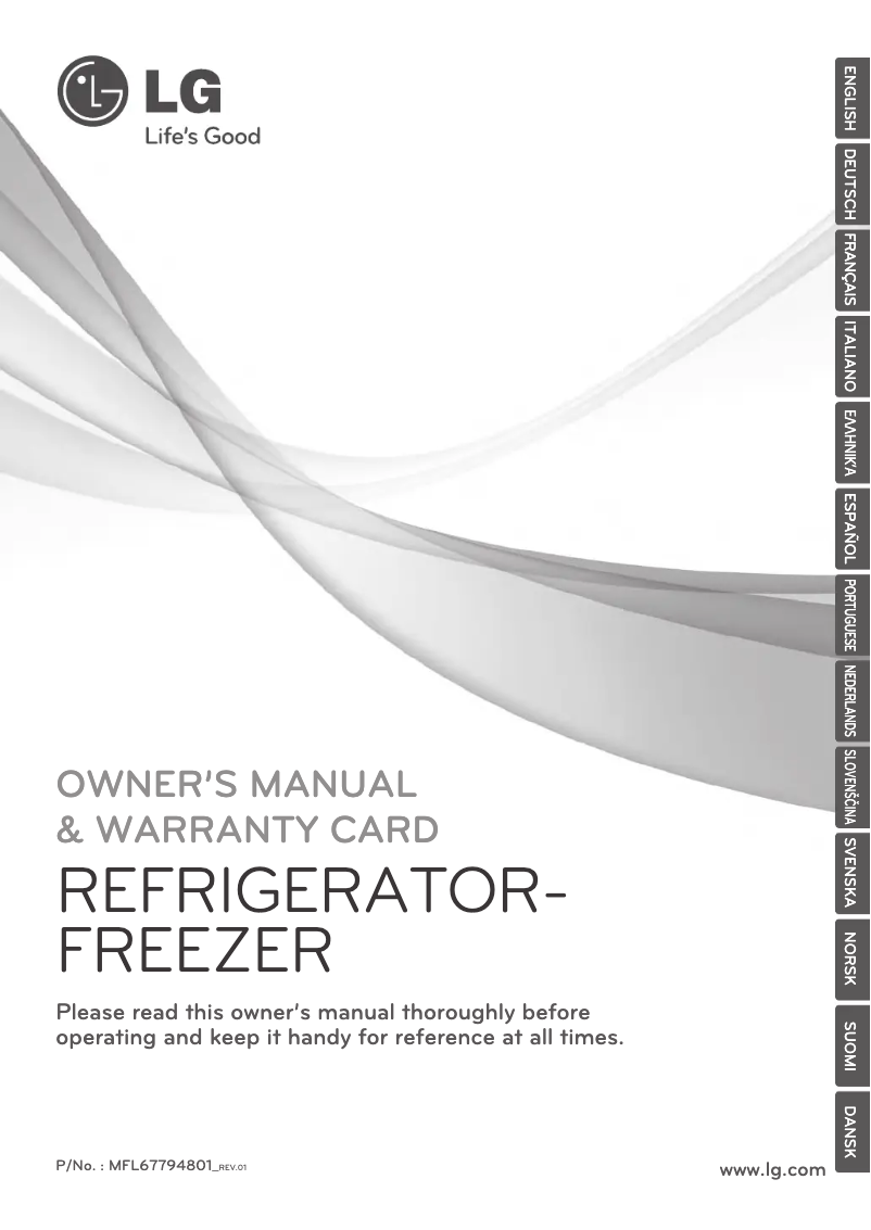 Imagen de la primera página del manual del dispositivo GBB539PVCPB