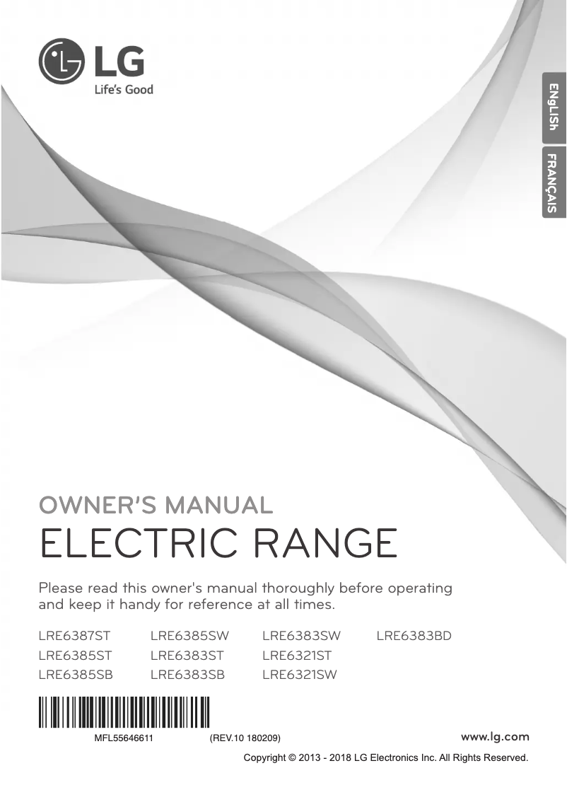 Página nº 1 - Manual de usuario LG LRE6383BD