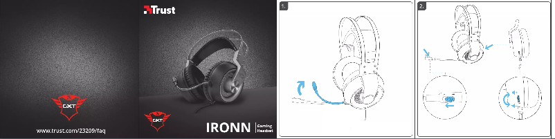 Página 1 del manual Manual de usuario Trust Ironn GXT430