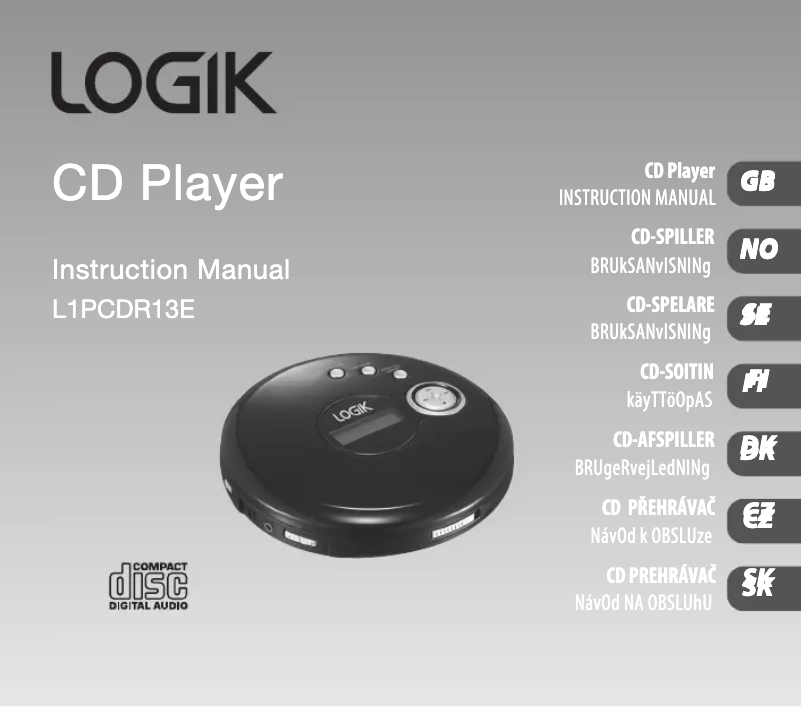 Imagen de la primera página del manual del dispositivo L1PCDR13E