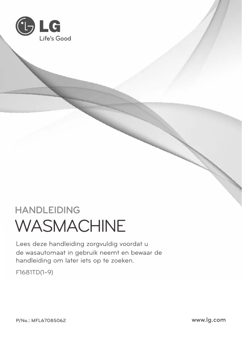 Página nº 1 - Manual de usuario LG F1681TD