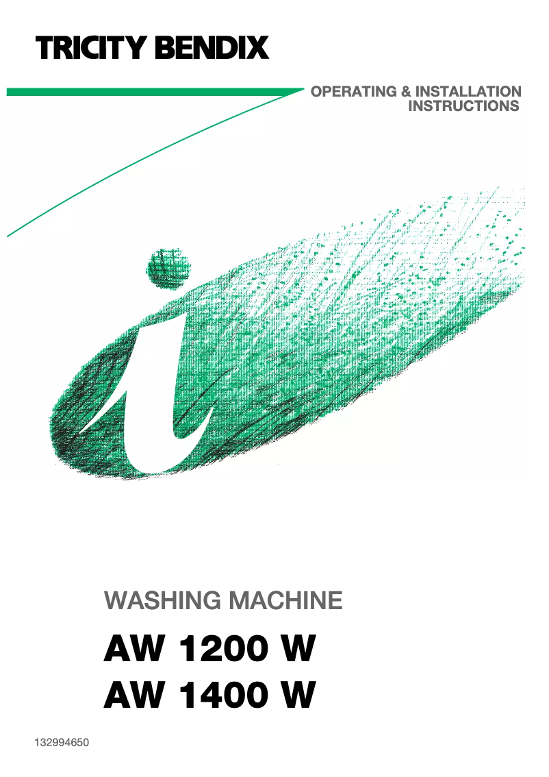 Imagen de la primera página del manual del dispositivo AW 1200 W