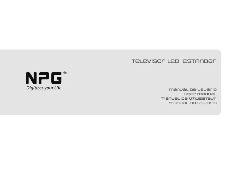 Página 1 del manual Manual de usuario NPG NL-3970HHB