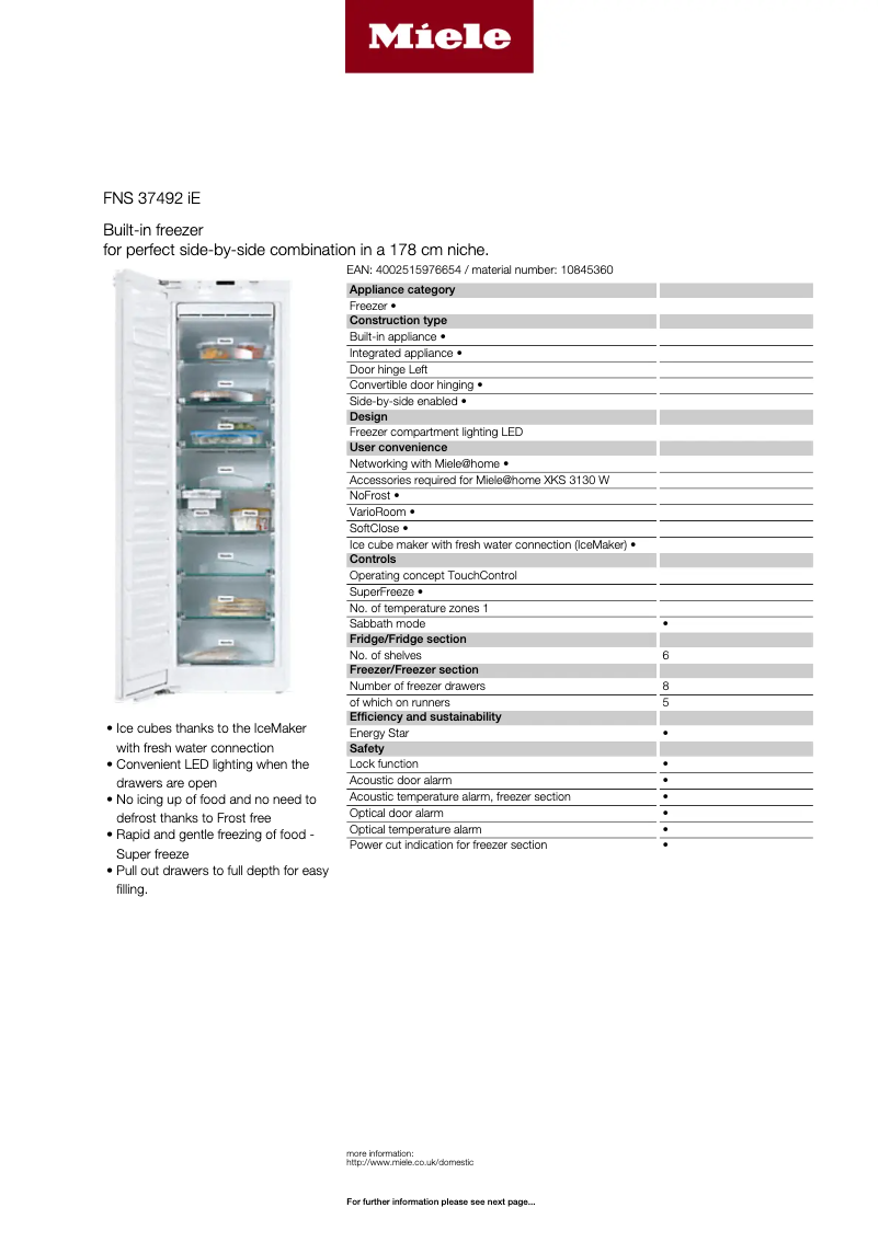 Imagen de la primera página del manual del dispositivo FNS 37492 iE