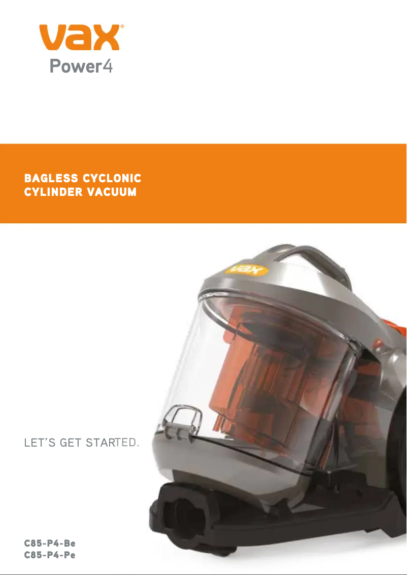 Imagen de la primera página del manual del dispositivo Power 4 C85-P4-Be