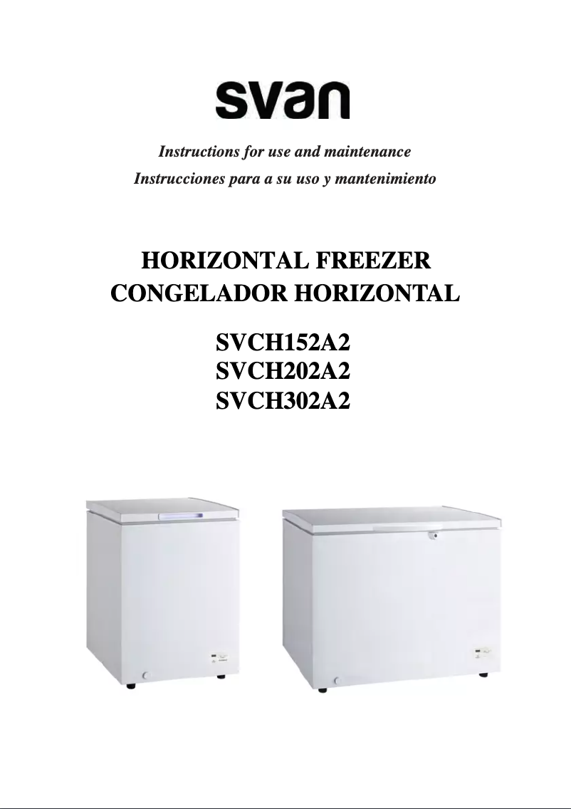 Página 1 del manual Manual de usuario SVAN SVCH202A2