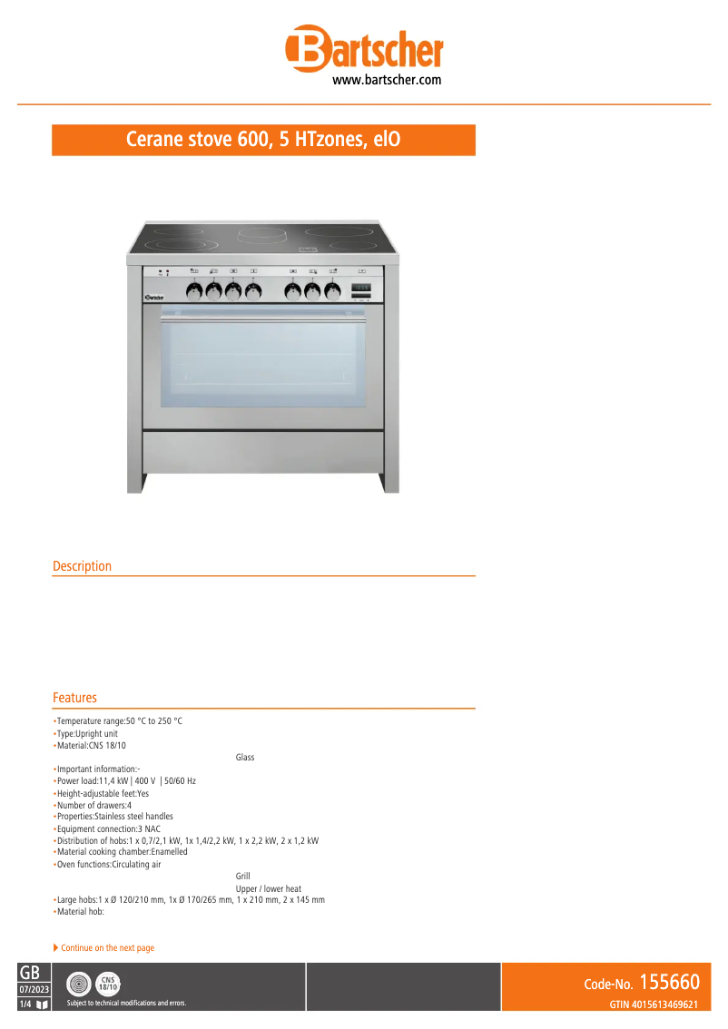 Imagen de la primera página del manual del dispositivo 155660