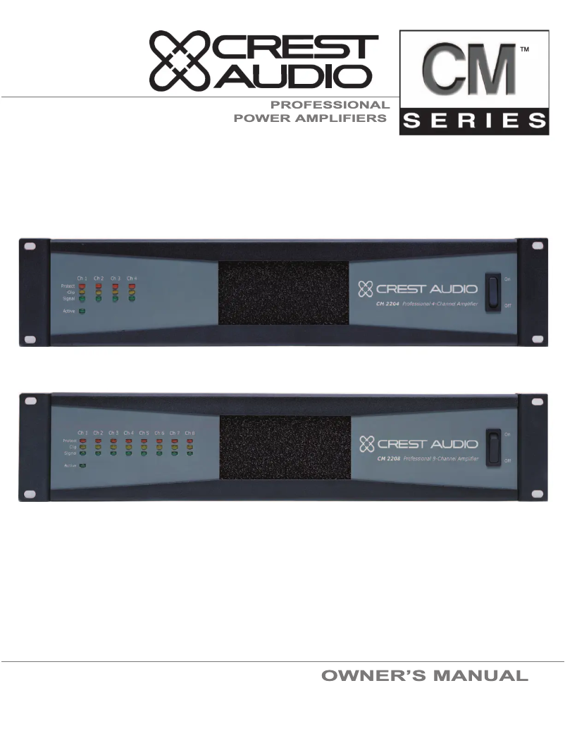 Imagen de la primera página del manual del dispositivo CM 2204