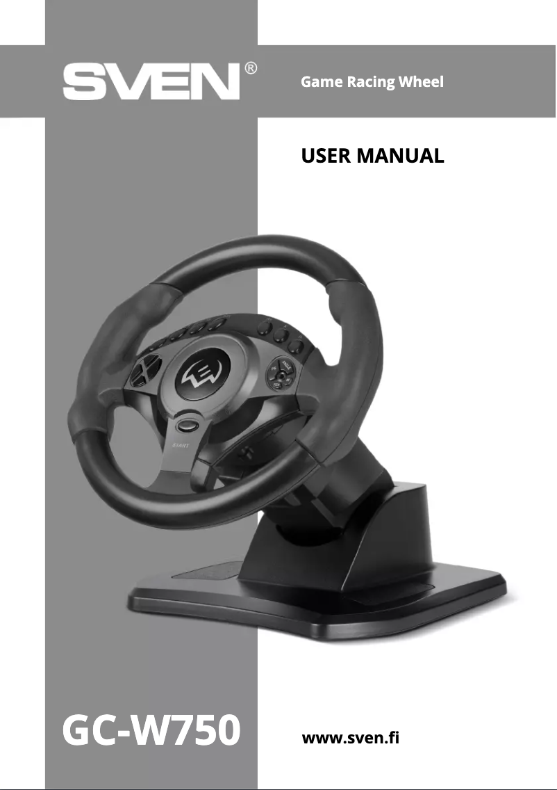Imagen de la primera página del manual del dispositivo GC-W750