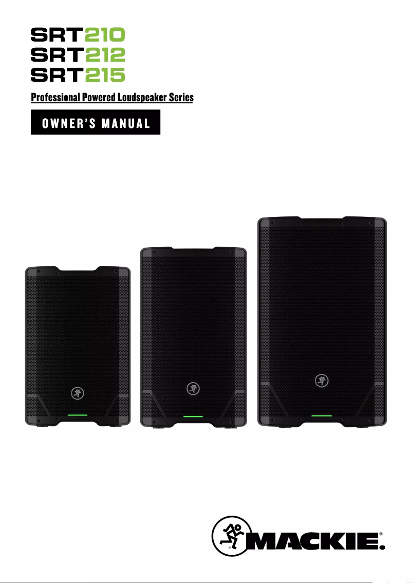 Imagen de la primera página del manual del dispositivo SRT210