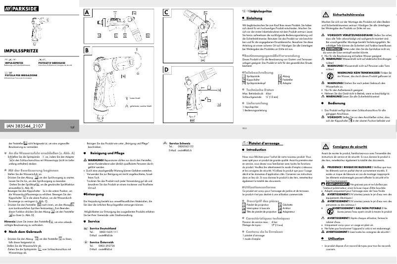Imagen de la primera página del manual del dispositivo HG08568