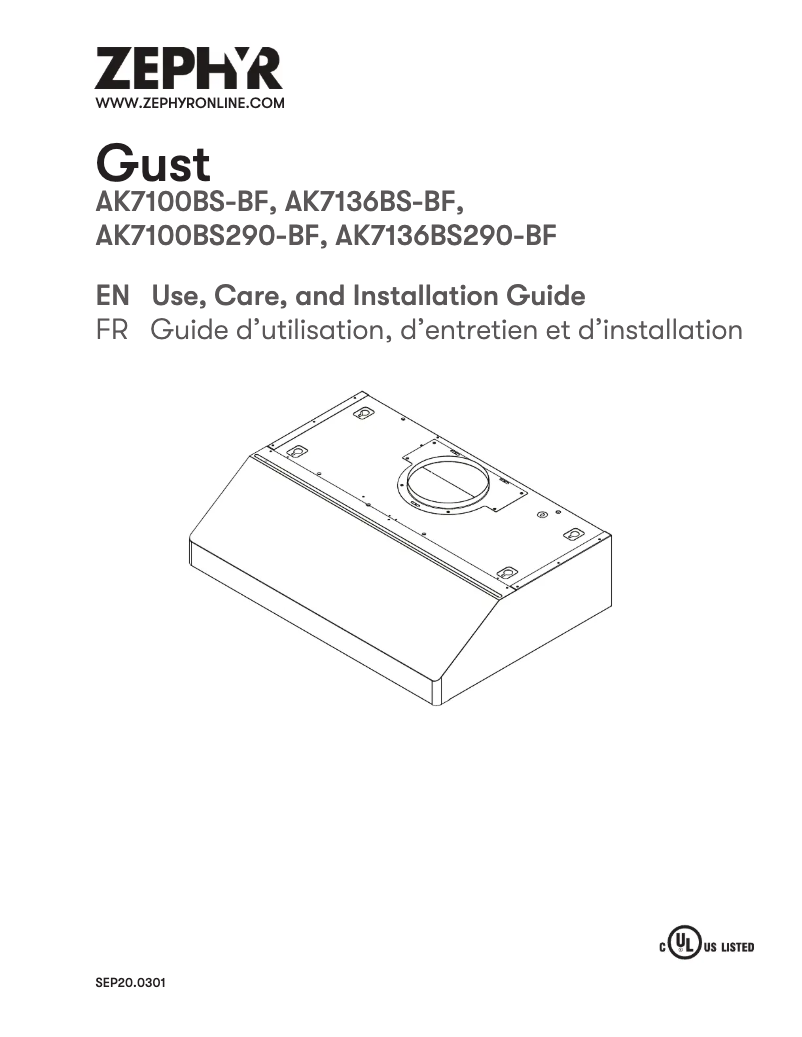 Imagen de la primera página del manual del dispositivo AK7100BS290-BF