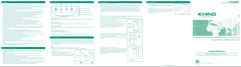 Imagen de la primera página del manual del dispositivo EK2600D