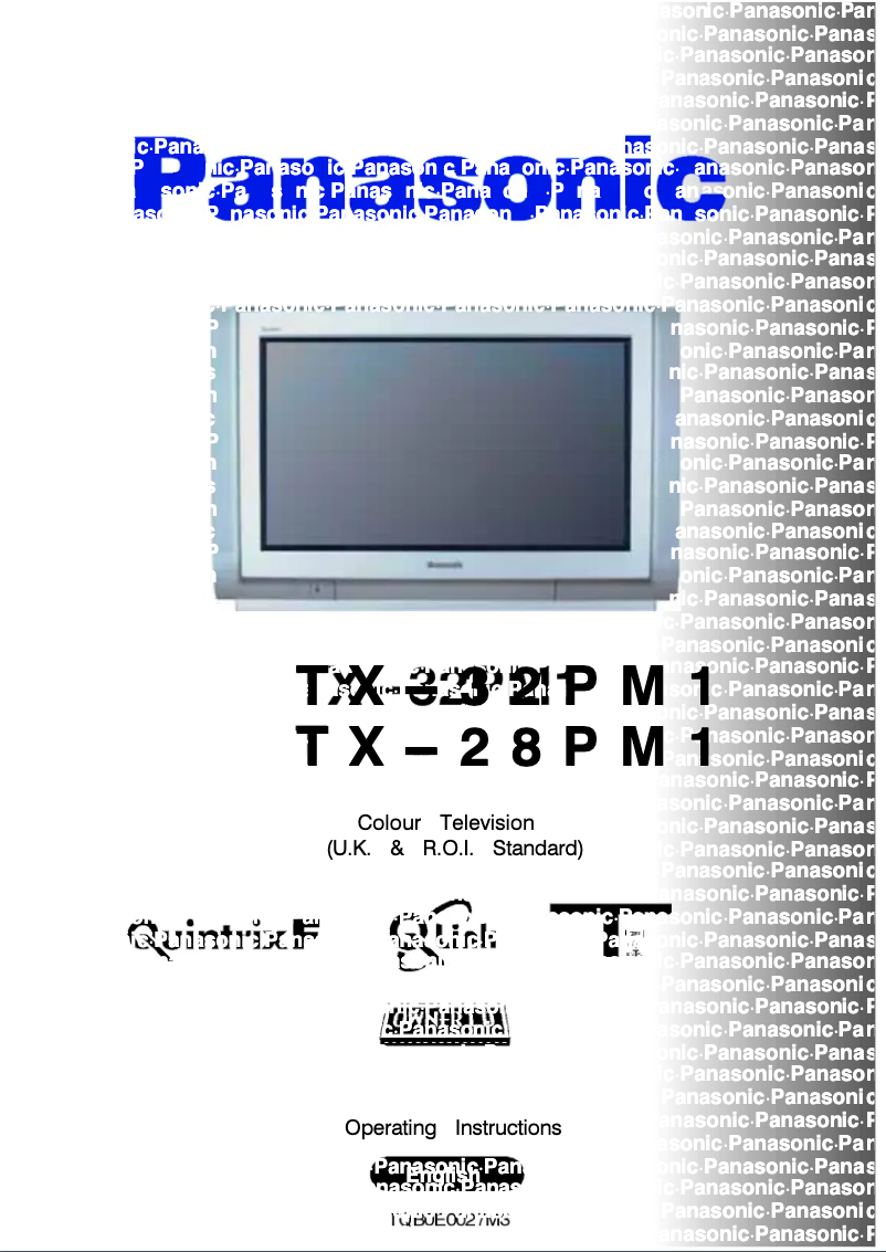 Imagen de la primera página del manual del dispositivo TX-32PM1