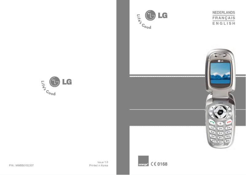 Página nº 1 - Manual de usuario LG C3310