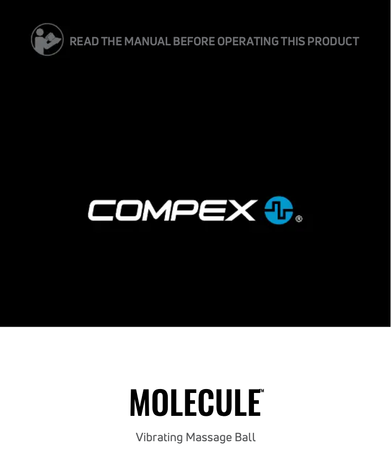 Página 1 del manual Manual de usuario Compex Molecule