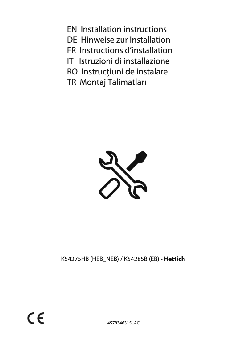 Página 1 del manual Instrucciones / montaje Grundig GEK5100