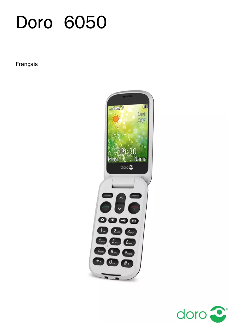 Página 1 del manual Manual de usuario Doro 6050