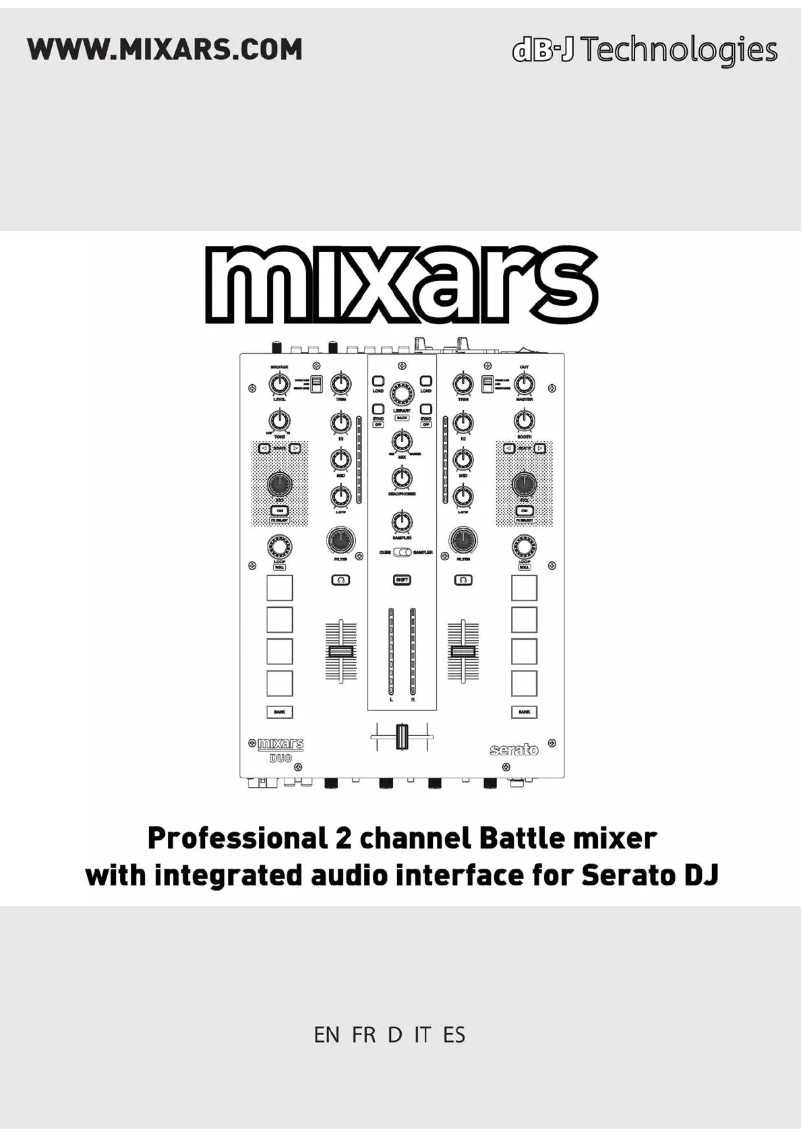 Página nº 1 - Manual de usuario Mixars Duo MKII