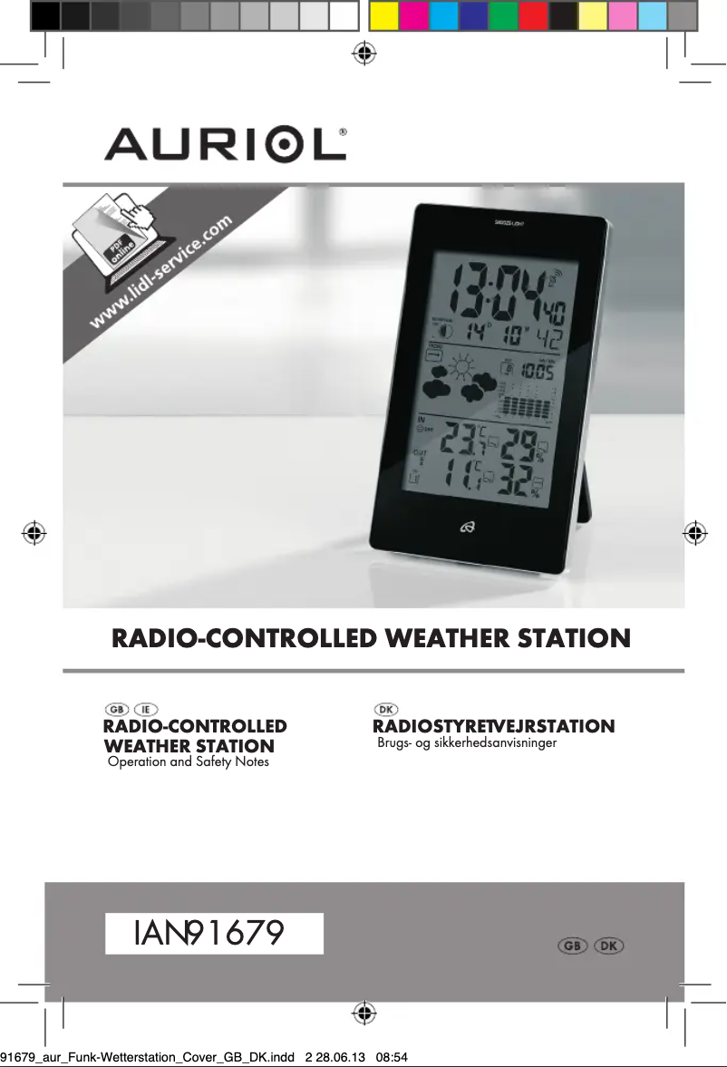 Página 1 del manual Manual de usuario Auriol Z31601B