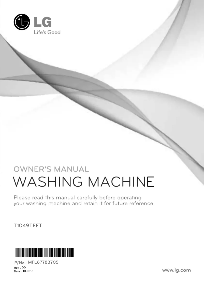 Imagen de la primera página del manual del dispositivo T1049TEFT